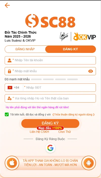 Giao dịch nạp rút tiền tại SC88 luôn đảm bảo tốc độ, sự chính xác và bảo mật.